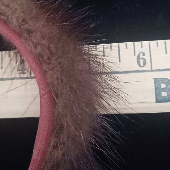 Vintage Real Mink Fur Headband - Picture 5 of 5
